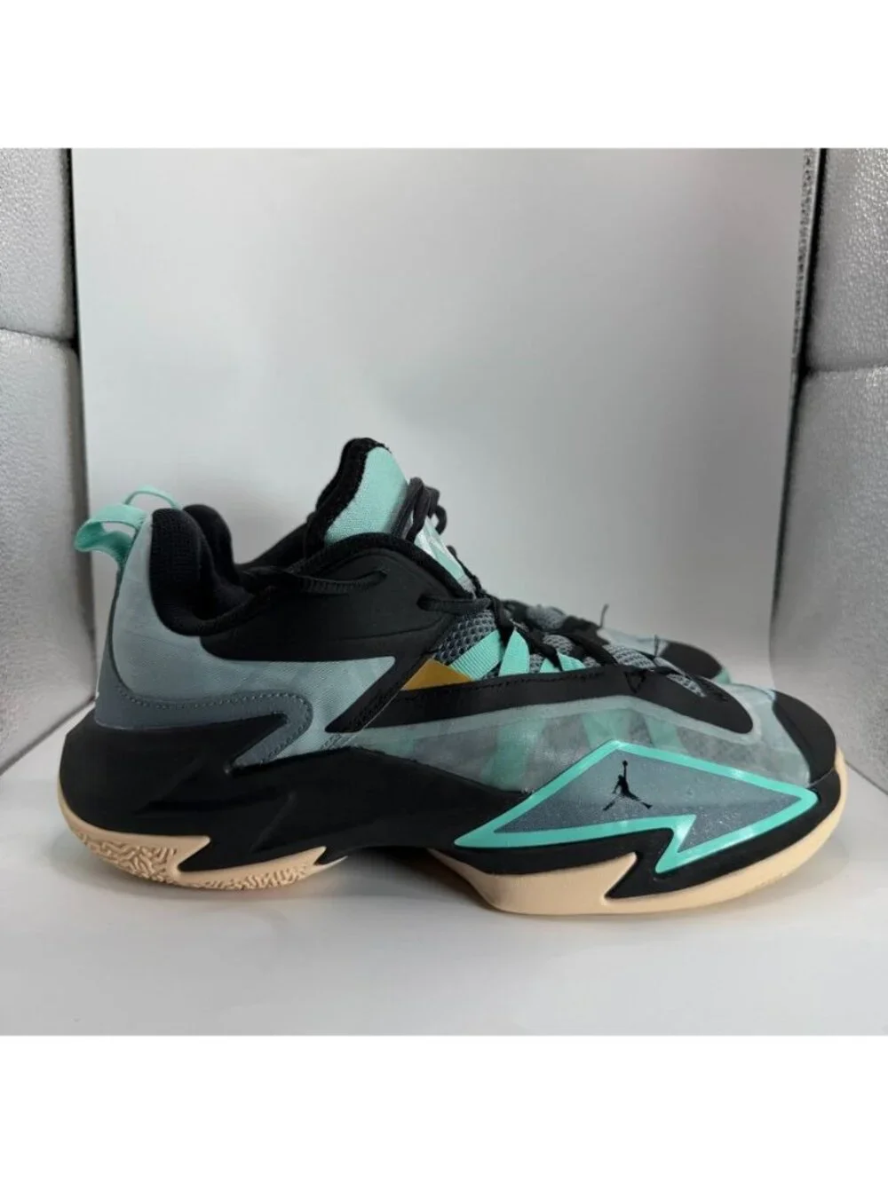 Nike Air Jordan Why Not Zer0.5 Basketball Shoes Black/Teal US 9 EU 42.5
